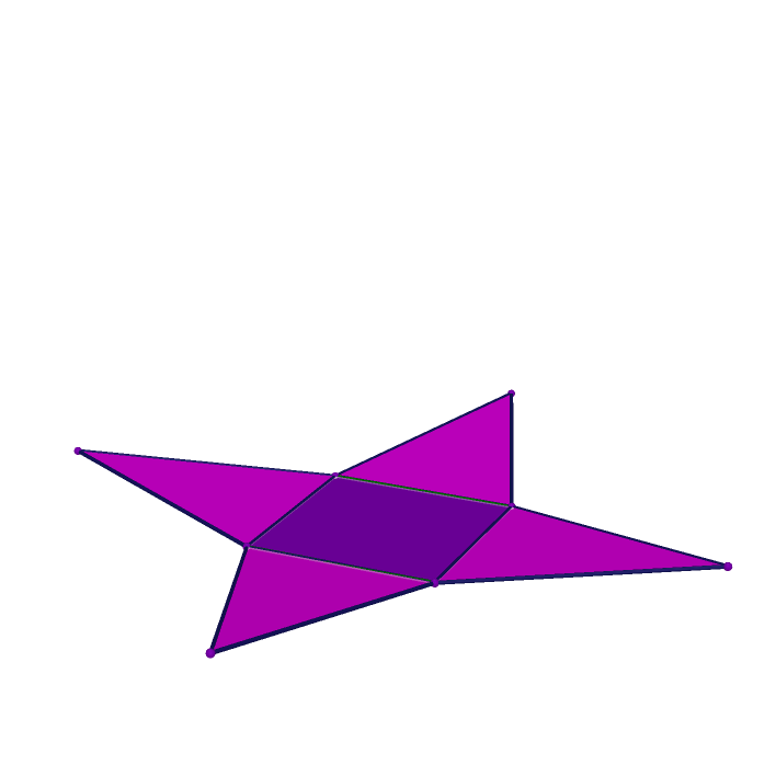 Pyramide � base carr�e